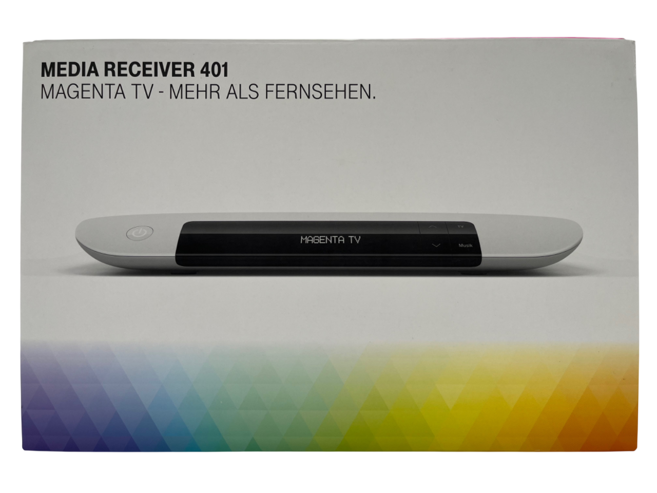 Telekom Media Receiver 401 Weiß 500GB Ultra HD Festplattenreceiver IPTV Typ B NEU