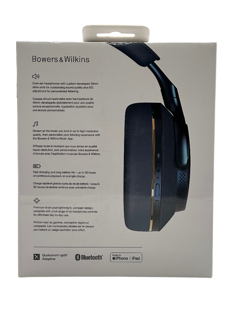 Bowers & Wilkins PX7 S2 Premium Over-Ear-Kopfhörer Kabellos Noise Cancelling Blau