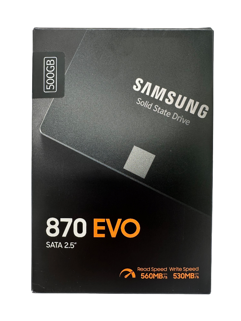 Samsung SSD 870 EVO 500GB SATA III 2.5" Zoll MZ-77E500B/EU NEU & OVP