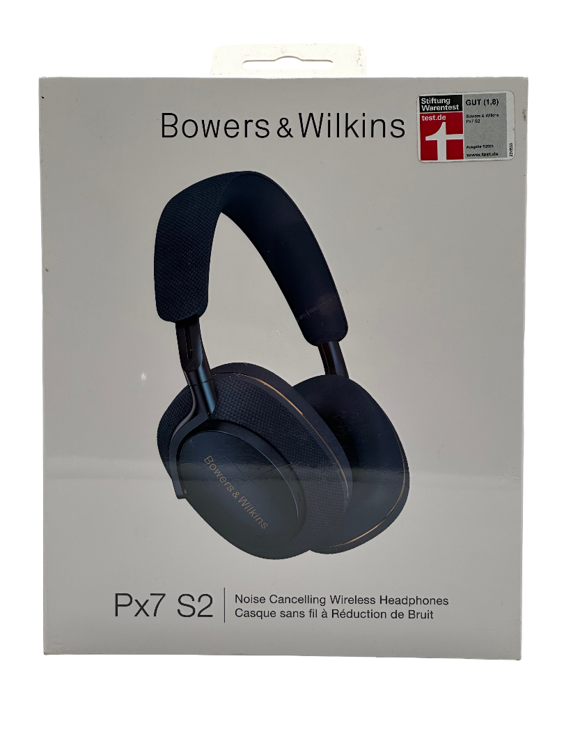 Bowers & Wilkins PX7 S2 Premium Over-Ear-Kopfhörer Kabellos Noise Cancelling Blau