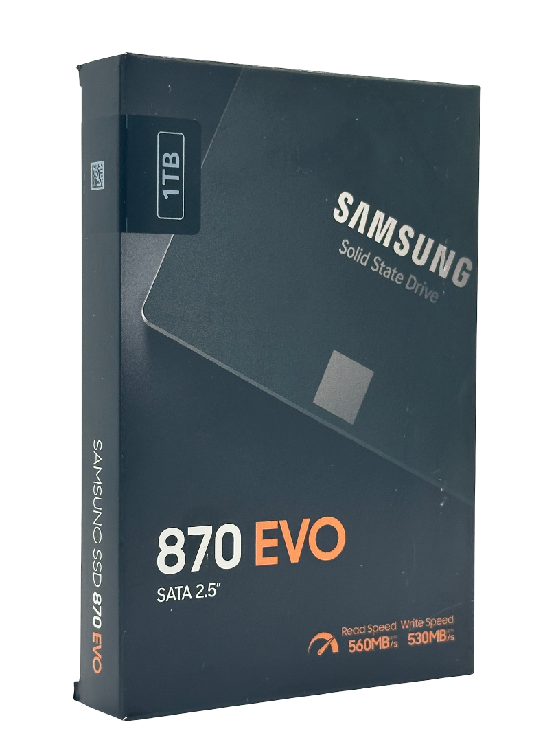 Samsung 870 EVO 1TB 2,5 Zoll SATA III Interne SSD (MZ-77E1T0B/EU) NEU & OVP