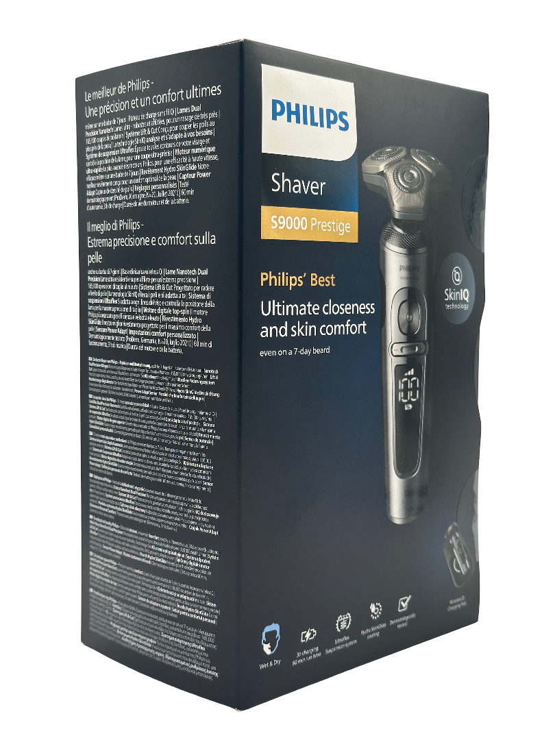 Philips Serie SP9871/22 S9000 Prestige Elektrischer Nass- und Trockenrasierer