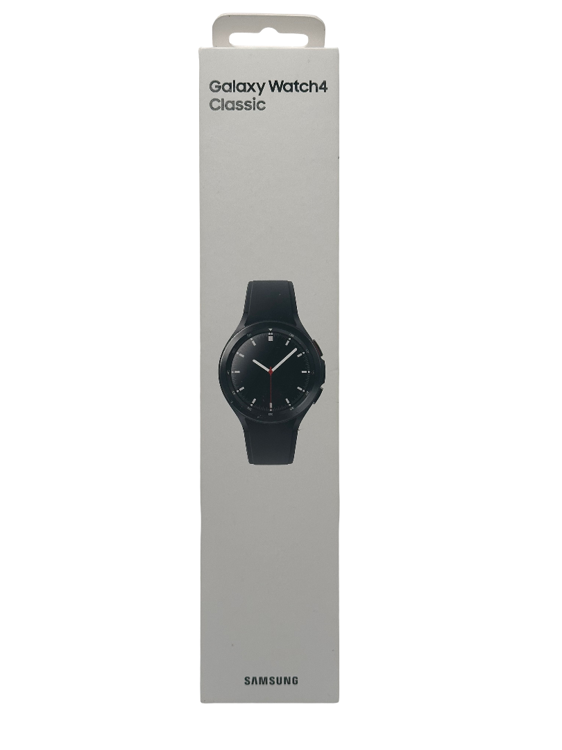Samsung Galaxy Watch4 Classic 46mm Bluetooth Smartwatch Fitness Schwarz SM-R890 Neu & OVP