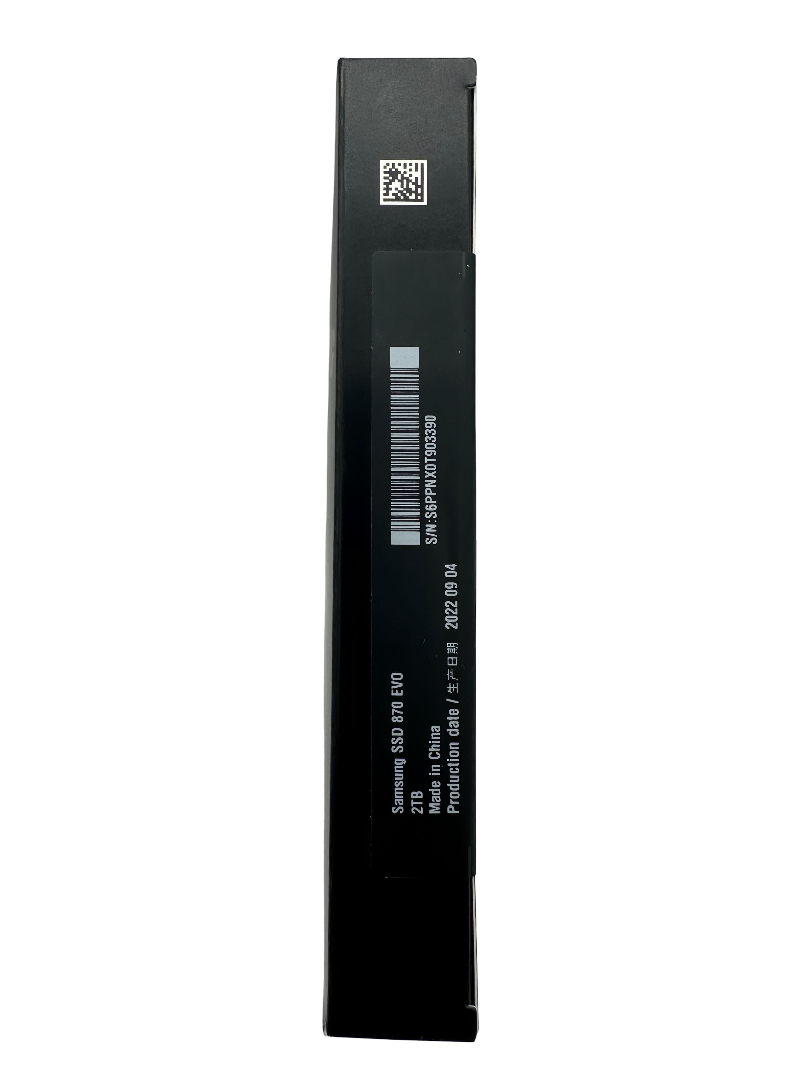 Samsung 870 EVO 2TB - 2,5 Zoll SATA III Interne SSD MZ-77E2T0B/EU 560 MB/s Lesen