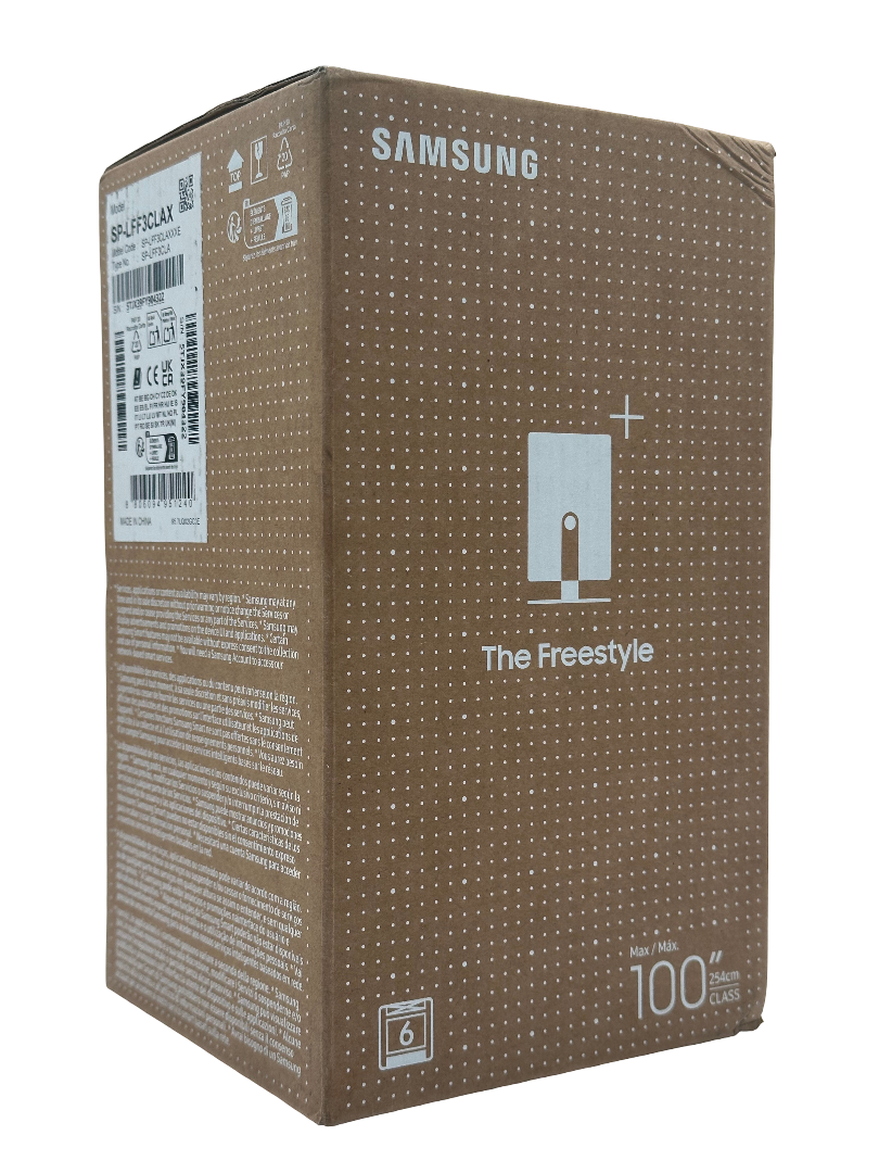 Samsung The Freestyle 2nd Gen. Projektor LFF3C SP-LFF3CLAXXXE 360° Sound Neu