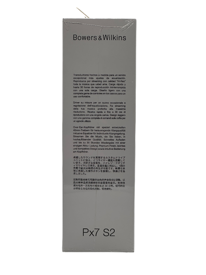 Bowers & Wilkins PX7 S2 Premium Over-Ear-Kopfhörer Kabellos Noise Cancelling Blau