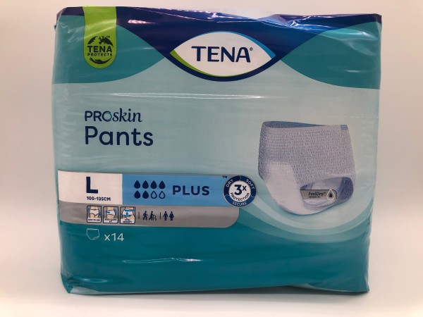 Tena Pants Plus Proskin- L (100 - 135 cm) - 14 Pants NEU & OVP