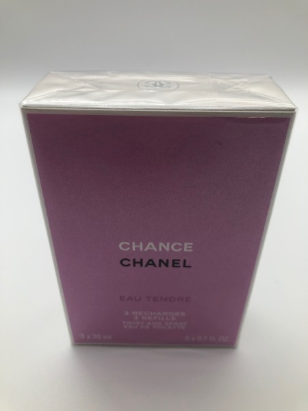 CHANEL CHANCE EAU TENDRE NACHFÜLLUNG Eau de Toilette Twist and Spray 20 ml