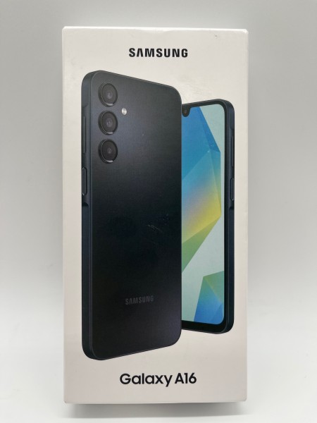 SAMSUNG A16 4G LTE Smartphone 50MP 6,7" AMOLED 128GB 4GB RAM Black
