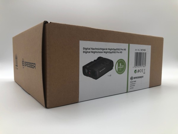 BRESSER Digital-Nachtsichtgerät NightSpyDIGI Pro FHD 3,6x 250m/940nm IR Neu & OVP