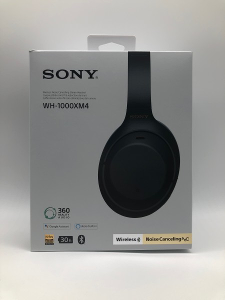 Sony WH-1000XM4 Kabellose Noise Cancelling Kopfhörer - Schwarz