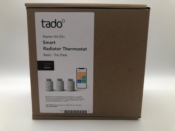 tado Smart Thermostat Starter Kit V3+ inkl. 3x Thermostat - Heizung - NEU & OVP