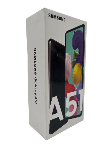 Samsung Galaxy A51 128 GB Schwarz 16.5 cm (6.5 Zoll) Smartphone NEU