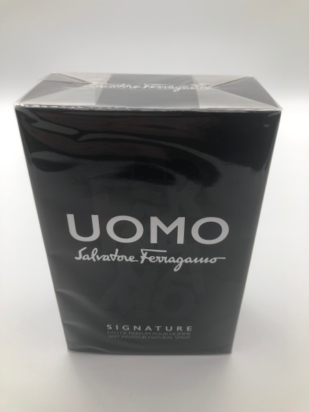 Salvatore Ferragamo Uomo Signature 100 ml Eau de Parfum Spray Herren Neu & OVP