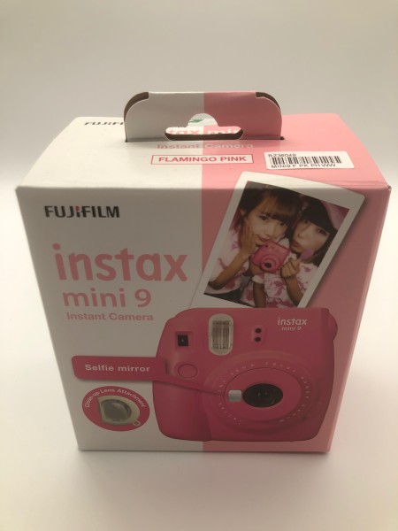 Fujifilm instax mini 9 Sofortbildkamera Instant Camera set Neu inkl Film flamingorosa